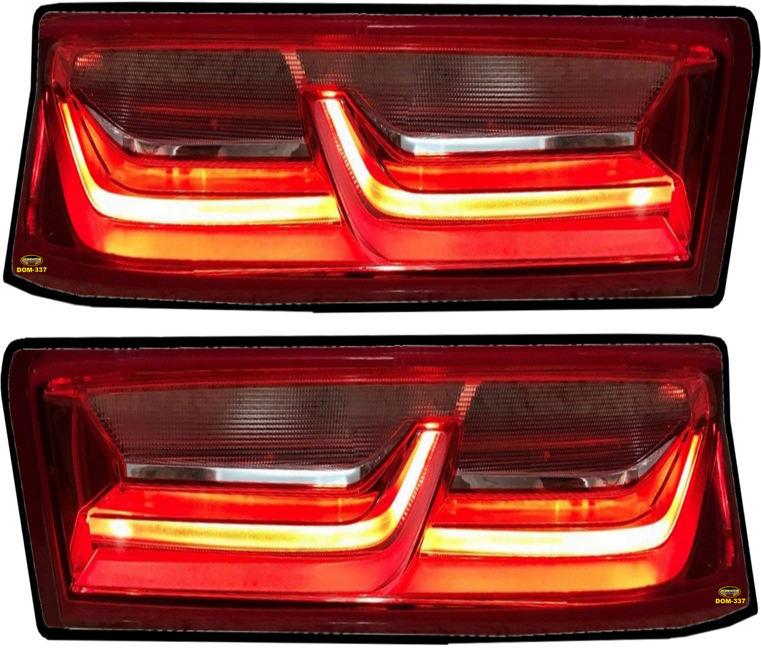 Ss Auto Light DOM-337 SS Street Stock Camaro - Tail Light Graphics - Dominator Race ...