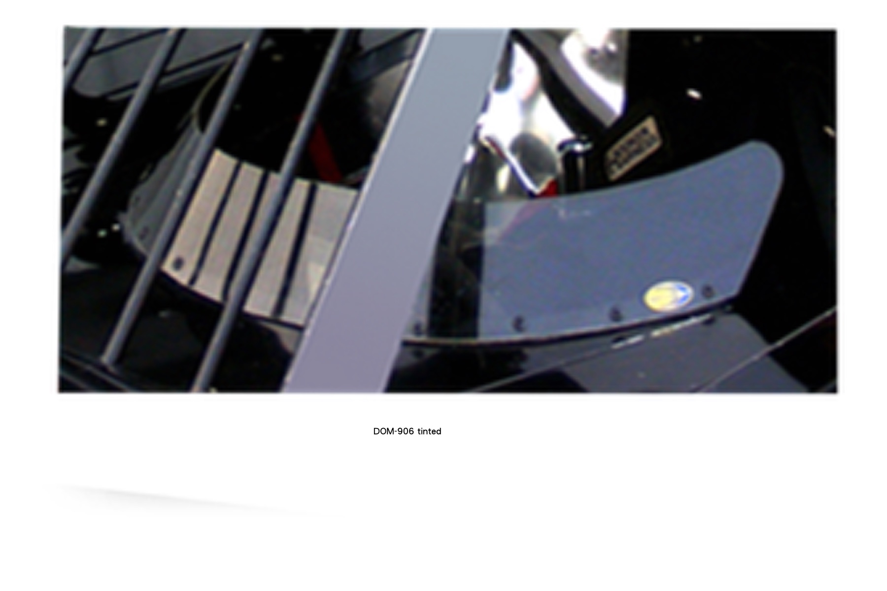 DOM906 Rock Guard Windshield Tinted Dominator Race Products