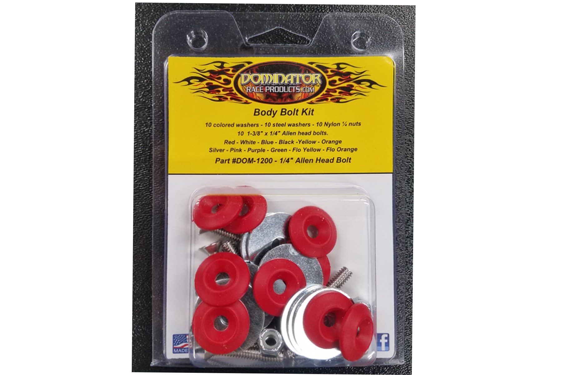 Body Bolt Kit Dominator Race Products