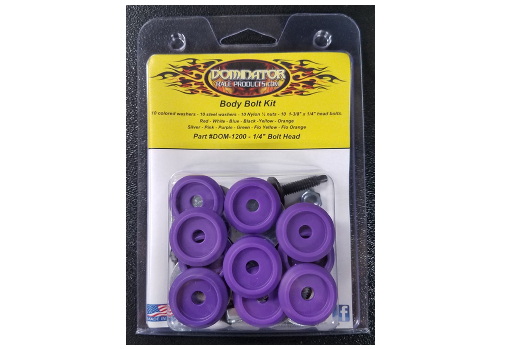 Body Bolt Kit Dominator Race Products