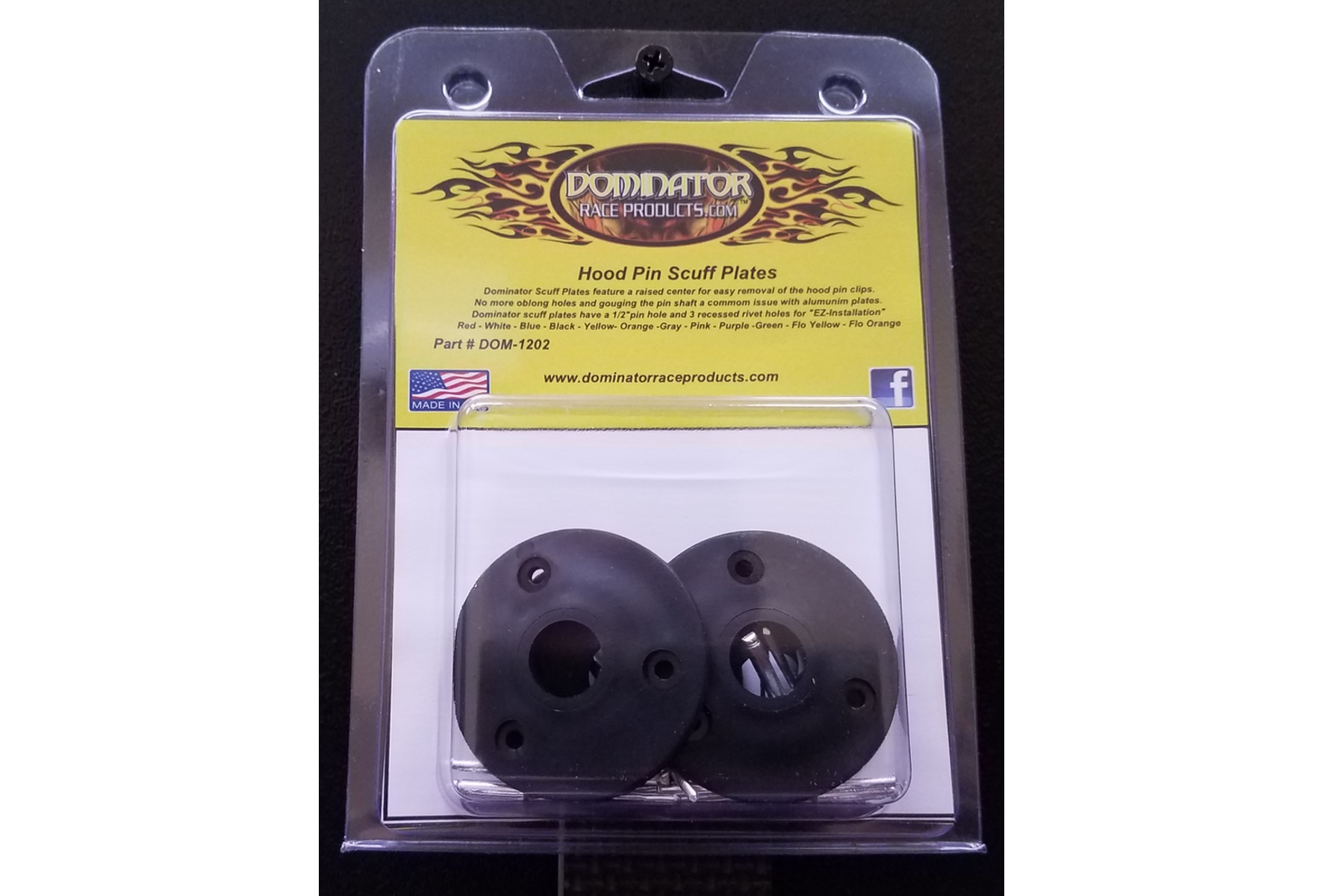 Hood Pin Scuff Plates Dominator Race Products