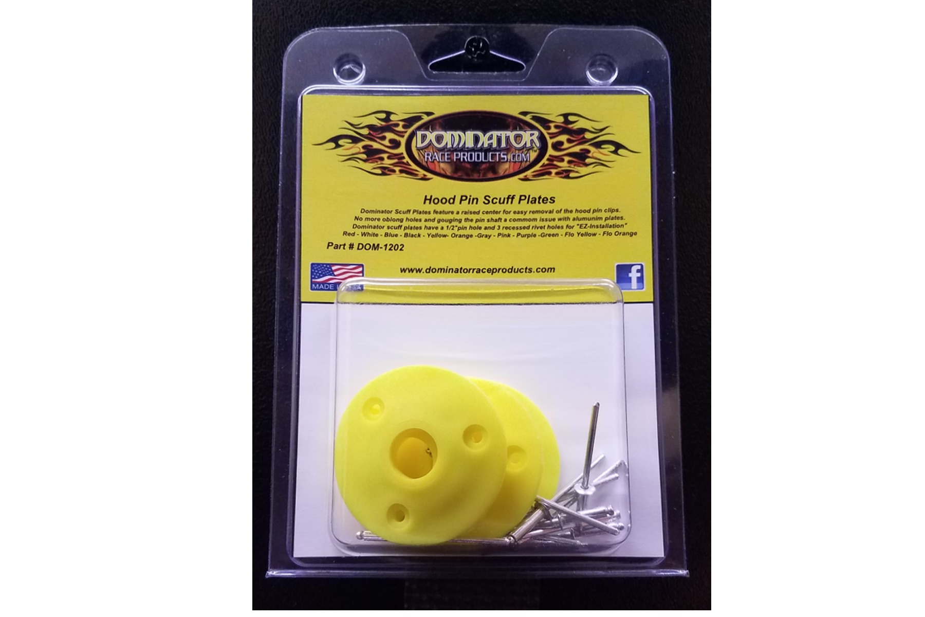 Hood Pin Scuff Plates Dominator Race Products