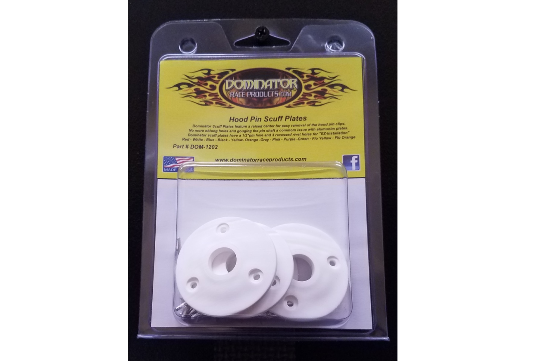 Hood Pin Scuff Plates Dominator Race Products