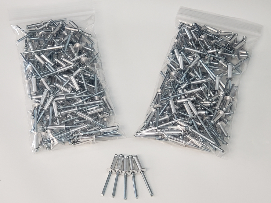 DOM-1410 - Small Head - Exploding Rivets - Dominator Race Products